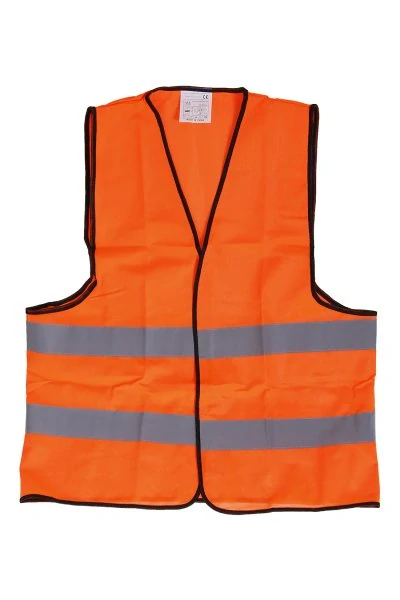 Výstražná reflexná vesta oranžová veľkosť XL 120g