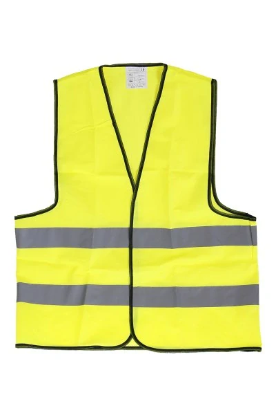 Výstražná reflexná vesta žltá veľkosť XL 120g