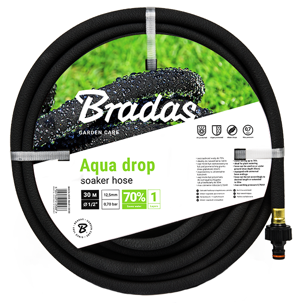 BRADAS hadica priesaková AQUA DROP 1/2“ 15m