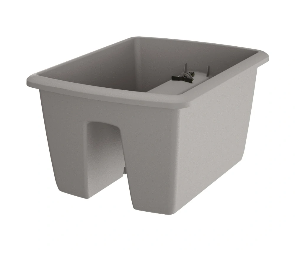 PROSPERPLAST Truhlík RESPANA RAILING sivý kameň 39,8 cm