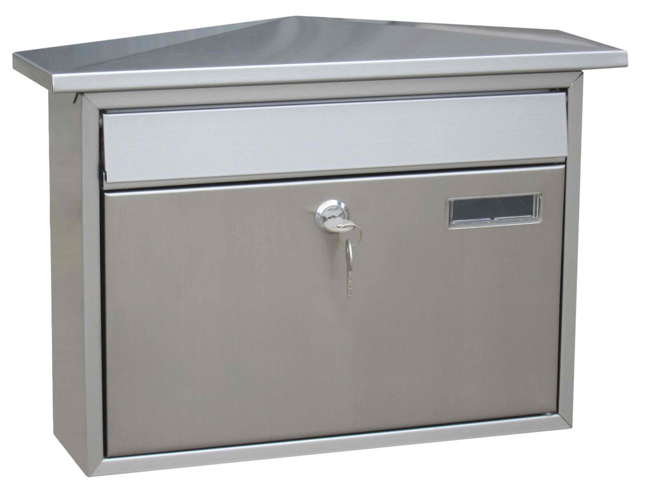 JAD Tools TX0128 Poštová schránka nerezová so špicatou strieškou