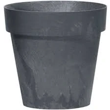 PROSPERPLAST Kvetináč CUBE BETON EFFECT antracit 40cm