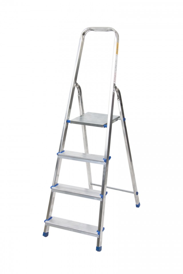 JAD Tools 7348 Schodíky hliníkové 1x4 jednostranné s madlom