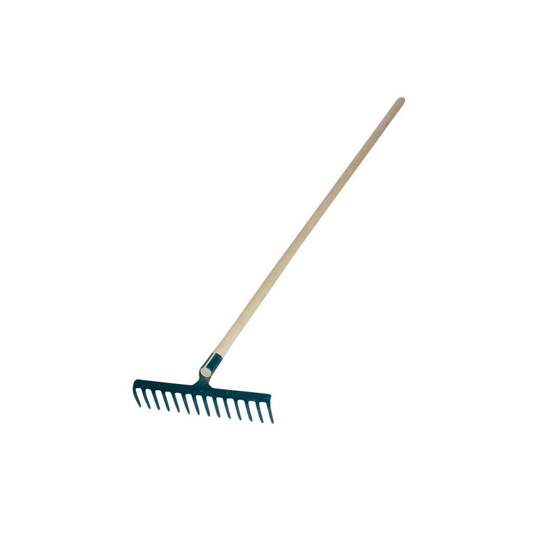 JAD Tools 5481 Železné hrable s násadou 150 cm, 10 zubov