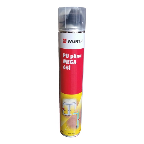 WURTH 1K pena do pištole PU MEGA 770 ml