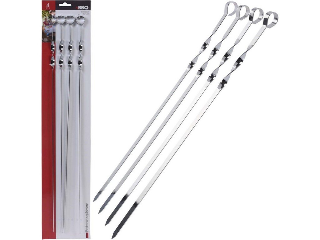 GRL Ihlice grilovacie 45cm 4ks