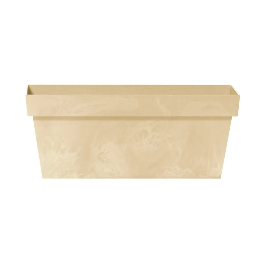 PROSPERPLAST Truhlík CUBE CASE BETON EFFECT pieskový 60cm