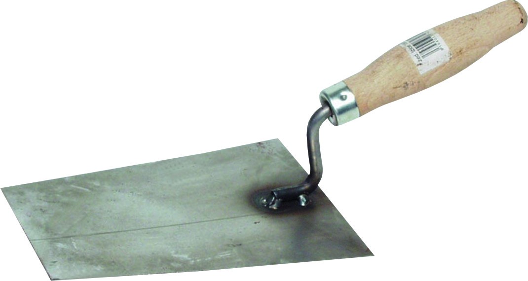 JAD Tools Murárske lyžice z čierneho plechu, 180x130
