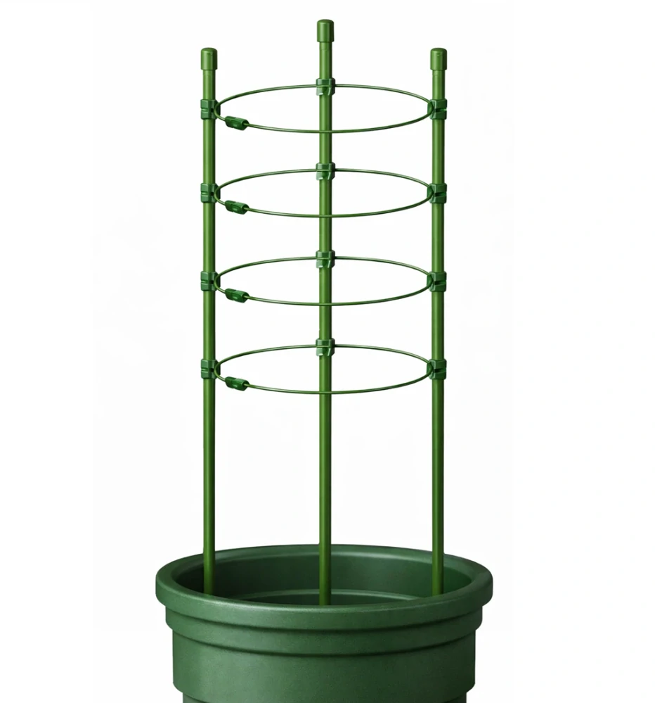 Garlist GPK podpera rastlín kruhová 125 cm 4 prstence