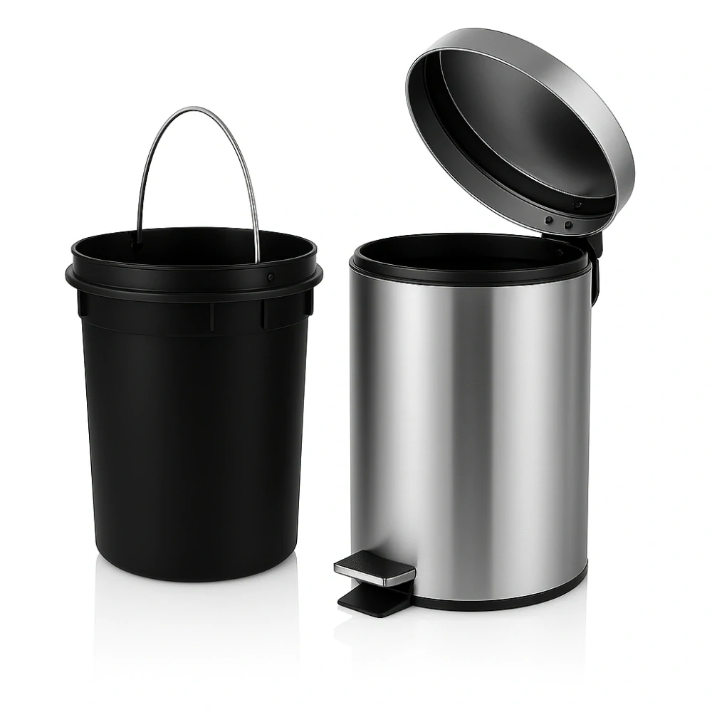 Garlist TGS-07 Kôš nášľapný nerez 7 l