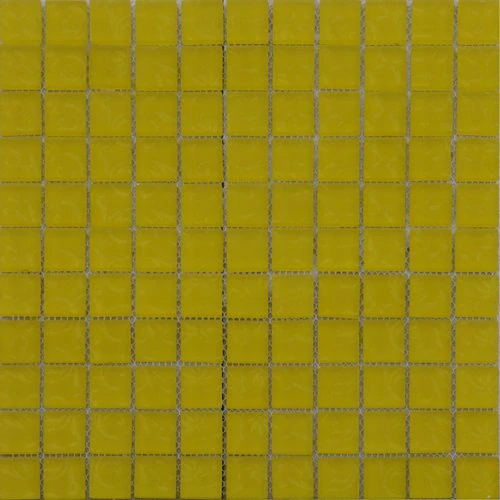 Maxwhite ASDK2H02 Mozaika sklenená žltá s dekorom 29,7x29,7cm sklo
