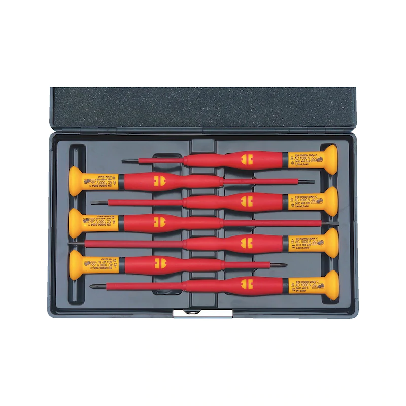 WURTH SORTIMENT PRESNÝCH SKRUTKOVAKOV VDE, PLOCHÉ/PH