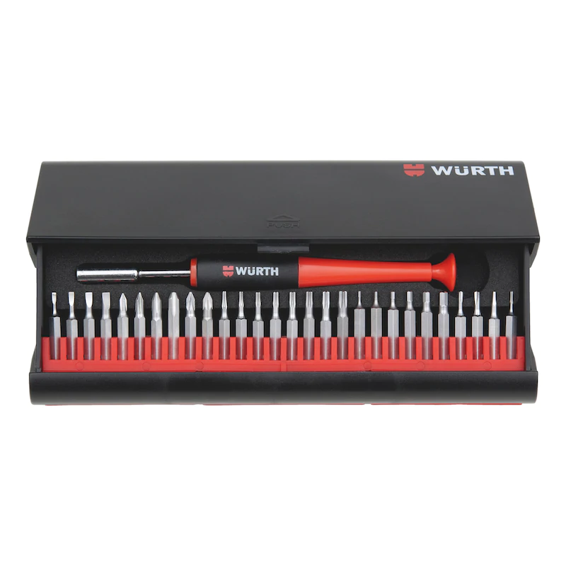 WURTH SADA BITOV A SKRUTKOVAČ PRE PRESNÚ MECHANIKU