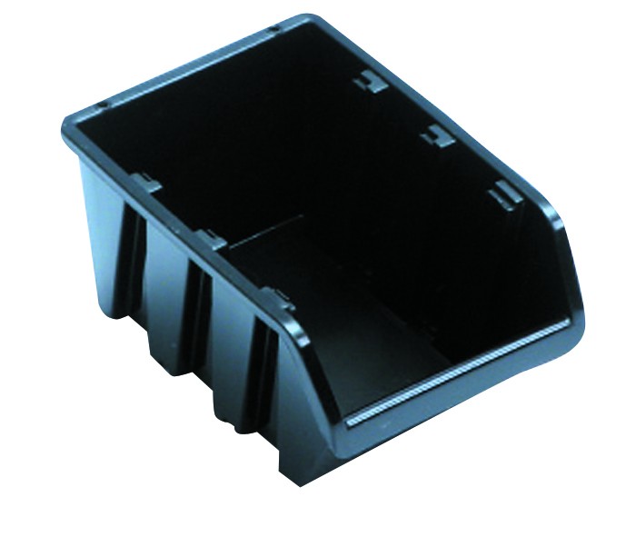 Prosperplast Box úložný stoh.NP4 118x78x60mm, čierny