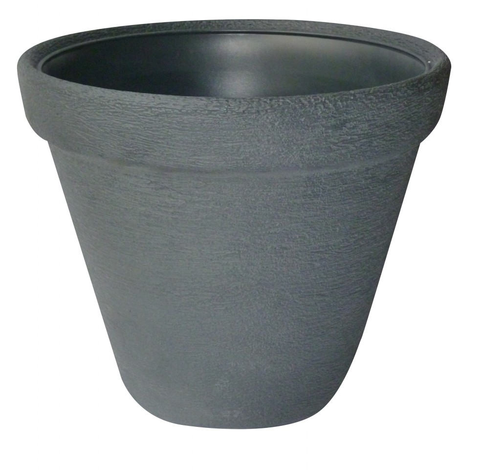 Prosperplast 12399 Kvetináč CLASSIC 30 cm, antracit