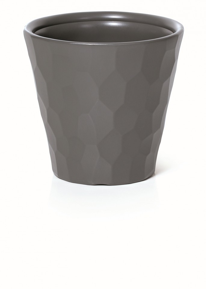 Prosperplast 20512 Kvetináč ROCKA 40 cm, šedý