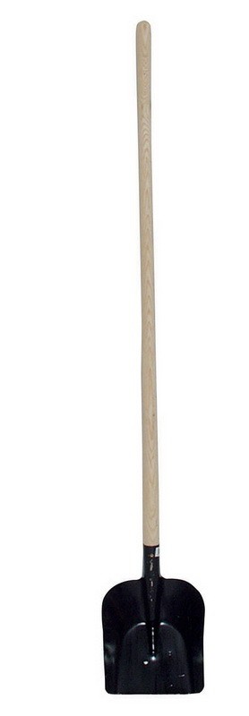 JAD Tools Lopata stajňová s násadou, čierna 130 cm