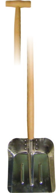 Lopata hliníková malá s násadou T 120 cm