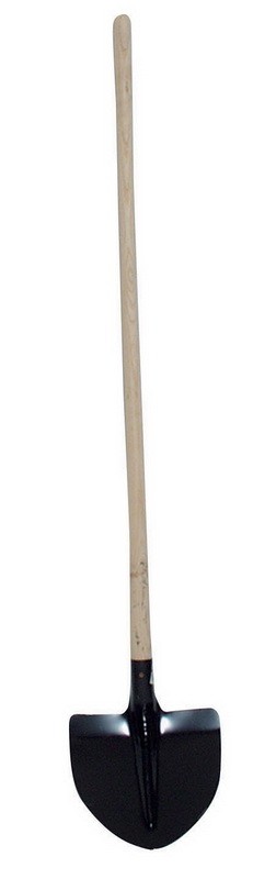 JAD Tools Lopata srdcová s násadou 130 cm, kladivkový lak