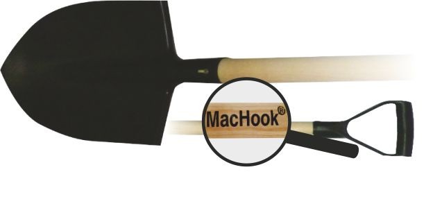 MacHook rýľ špicatý s násadou PH-Y čierny