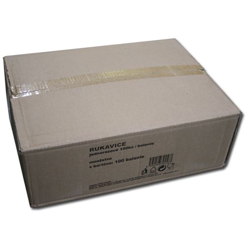 HDPE RUKAVICE JEDNORÁZOVÉ VEL.L (100KS)