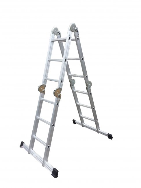 Rebrík 4x3 priečky DRABEST DU4-3WP PRO