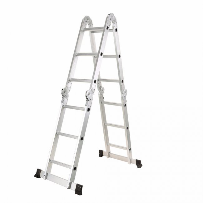 MAX Hliníkový rebrík, štafle KMP403 multifunkčný - 4x3