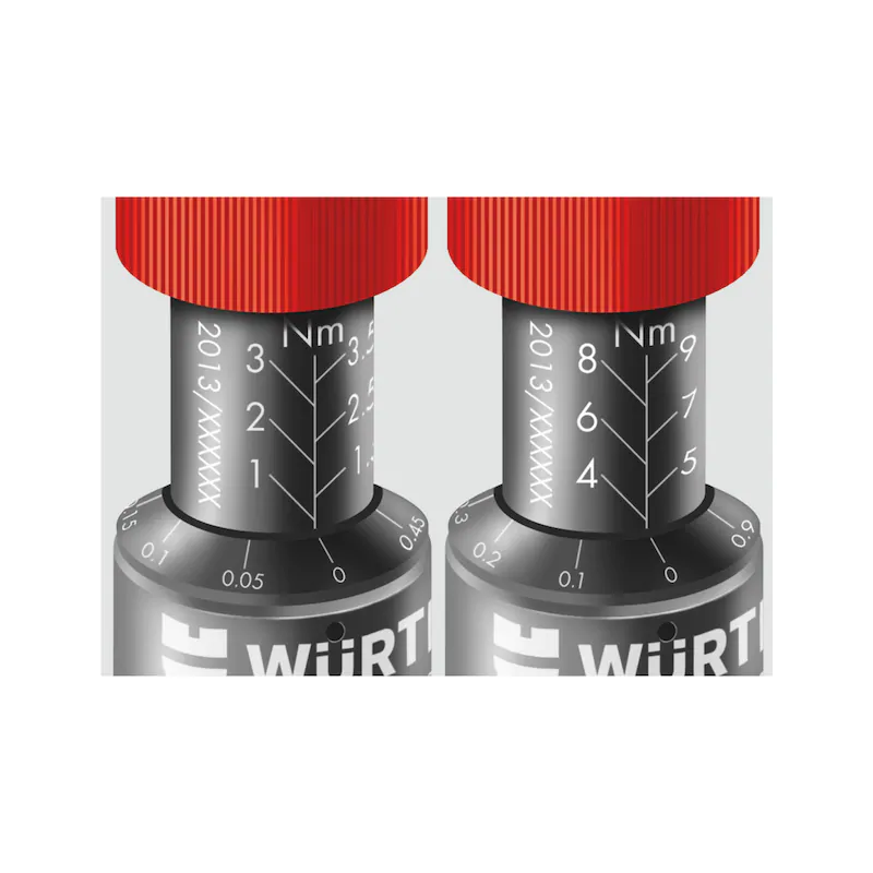 WURTH MOMENTOVÝ SKRUTKOVÁK 1/4 1,0 - 3,5 NM