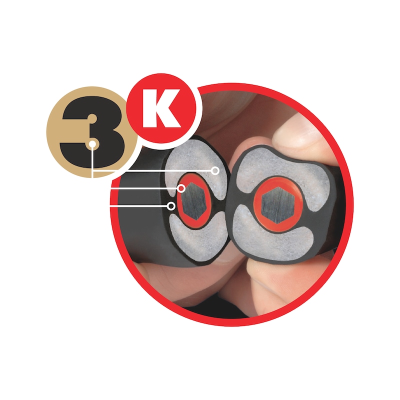 WURTH Sada skrutkovačov, 3K, TX, 6 ks