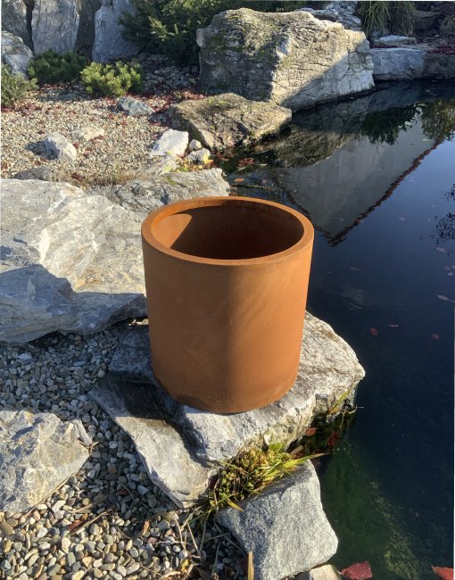 Max Cortenový kvetináč okrúhly 80 cm