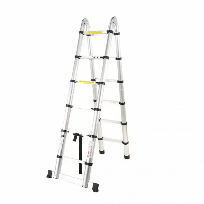 Garlist TL0404 teleskopický rebrík / štafle 4,4 m ( 2,2m + 2,2m)