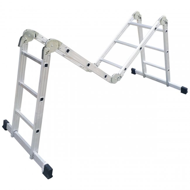 Rebrík 4x3 priečky DRABEST DU4-3WP PRO