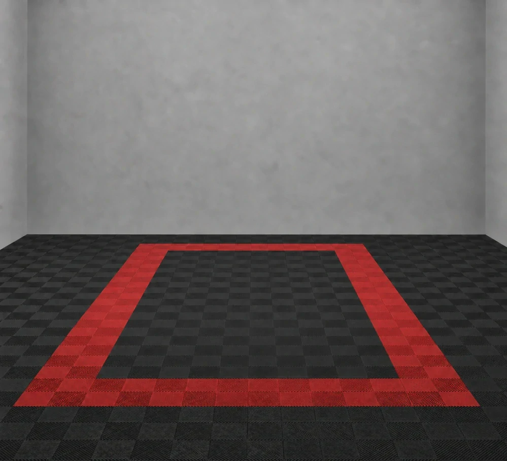 Garlist GFL-04 PROFI modulárna dlaždica 40 × 40 cm, červená