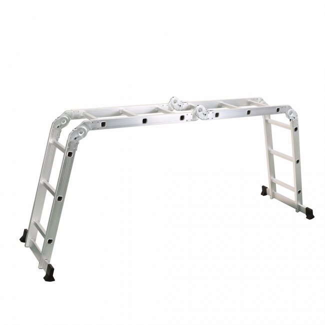 MAX Hliníkový rebrík, štafle KMP403 multifunkčný - 4x3