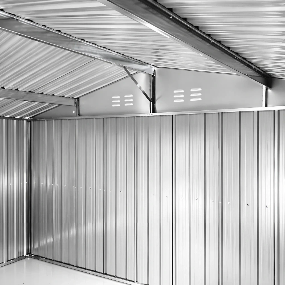 Garlist SDG-01 Záhradný domček 200 × 135 cm (2,7 m²) sivý