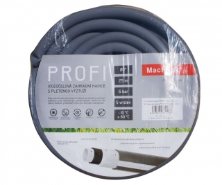 MacHook 13892 PROFI 1/2 50m záhradná hadica šedo-biela