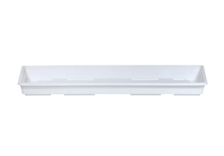 PROSPERPLAST Miska pod kvetináč AGRO biela 40cm