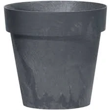PROSPERPLAST Kvetináč CUBE BETON EFFECT antracit 40cm