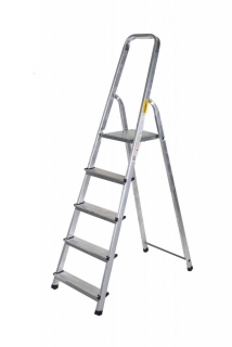 JAD Tools 7349 Schodíky hliníkové 1x5 jednostranné s madlom