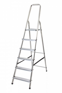 JAD Tools 7351 Schodíky hliníkové 1x6 jednostranné s madlom