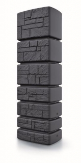 PROSPERPLAST Sud na dažďovú vodu TOWER STONE antracit 350l