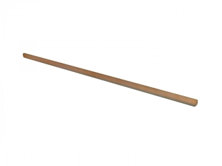 JAD 5823 násada na zhrnovadlo snehu, dĺžka 100 cm
