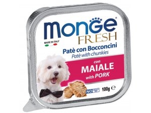 MONGE FRESH Dog bravčová 100g/32ks