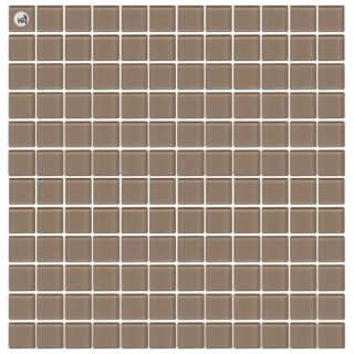 Maxwhite H29 Mozaika sklenená hnedá stredná Latte 29,7x29,7cm sklo