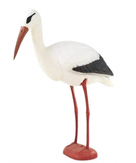MAX Plašič vtákov bocian stojací 82cm