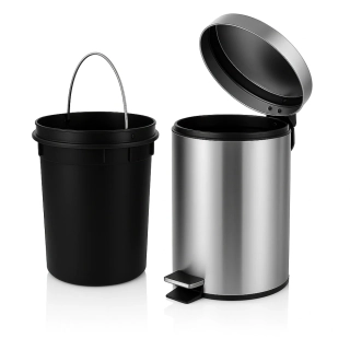 Garlist TGS-05 Kôš nášľapný nerez 5 l