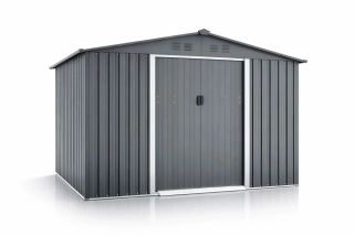Garlist SDG-02 Záhradný domček 255 × 190 cm (4,9 m²) sivý