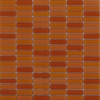 Maxwhite ASHS4-3 Mozaika sklenená oranžová mix 29,7x29,7cm sklo